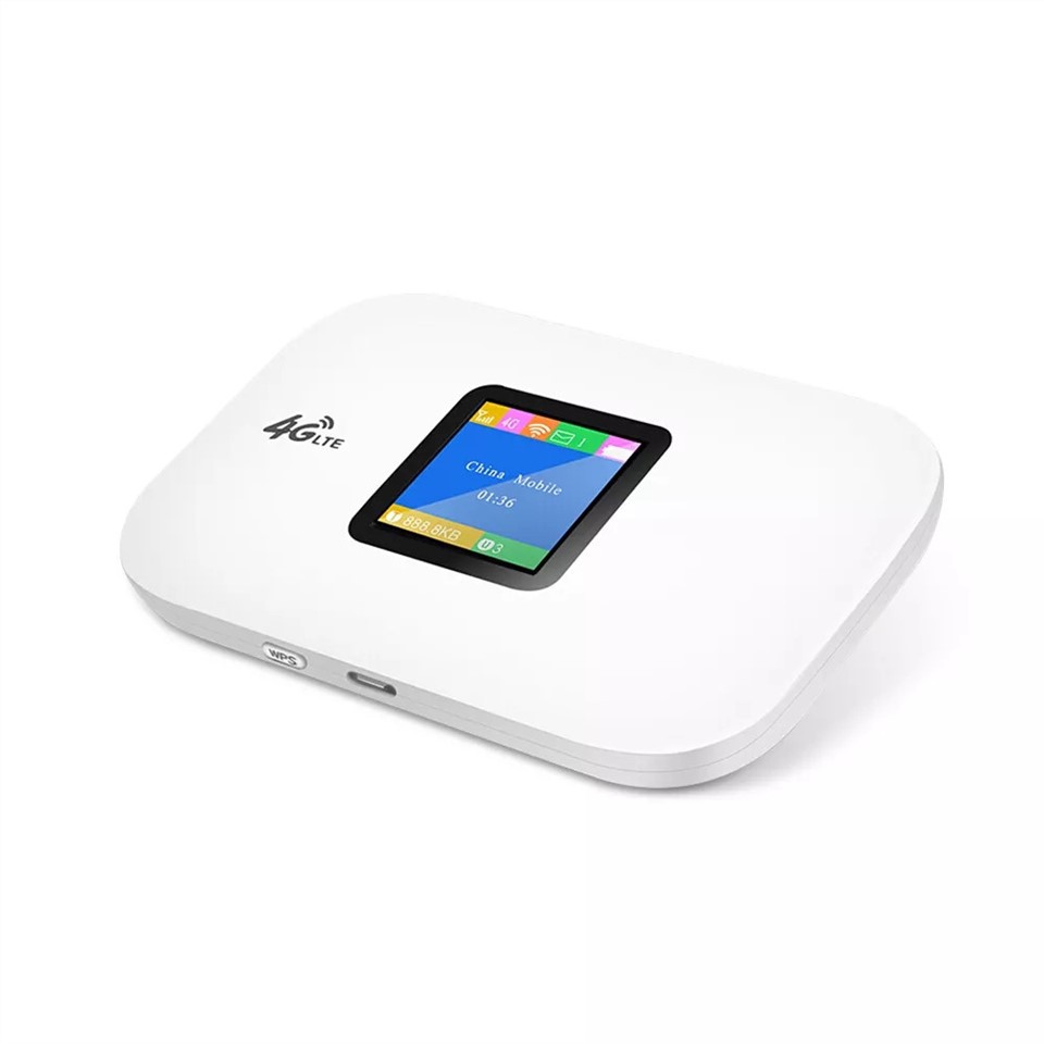 LCD-näyttö 4G LTE Hotspot Cellular Router